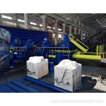 Hydraulic Scrap Metal Steel Aluminum Iron Baling Machine